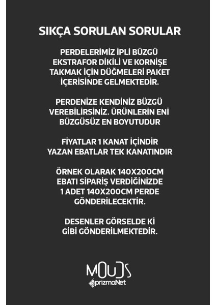 Rock'n Roll Desenli Fon Perde Genç Odası Oturma Odası Süet Dijital Baskılı Ekstrafor Büzgü Tek Kanat