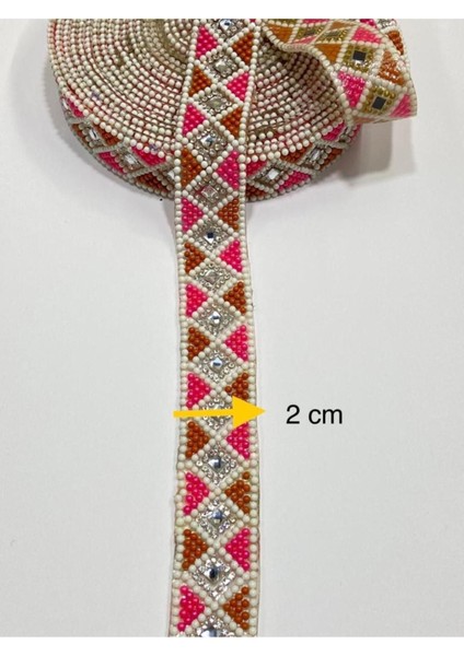 Taşlı Şerit / Ütü ile Yapışan Şerit / 1 Metre