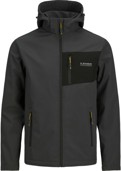 Gri Erkek Mont Jjtaylor Softshell Jacket