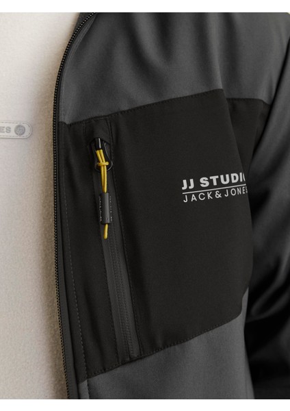 Gri Erkek Mont Jjtaylor Softshell Jacket