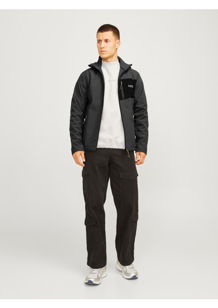Gri Erkek Mont Jjtaylor Softshell Jacket