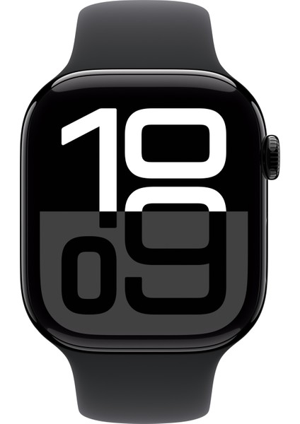 Watch Series 10 Gps 42MM Jet Black Aluminium Case With Black Sport Band - S/m