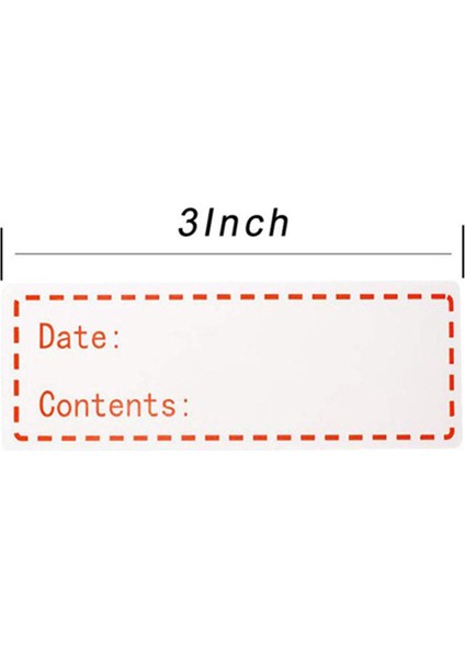 500 Adet Gıda Depolama Etiketleri Baharat Şişesi Ofis Ev Kırmızı Için Çıkarılabilir Etiketler (Yurt Dışından) fırsatları