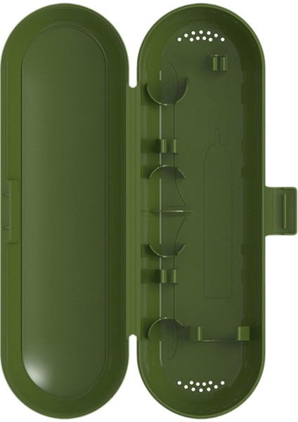 Taşınabilir Seyahat Diş Fırçası Tutucu Saklama Kutusu Yeşil (Yurt Dışından)