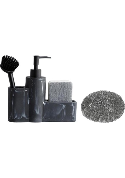 Mutfak Sabunluk Tezgah Üstü Taşınabilir Fırça Sünger Ovma (Yurt Dışından)