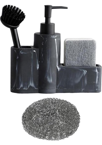 Mutfak Sabunluk Tezgah Üstü Taşınabilir Fırça Sünger Ovma (Yurt Dışından) fiyatları