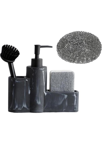 Mutfak Sabunluk Tezgah Üstü Taşınabilir Fırça Sünger Ovma (Yurt Dışından) indirimleri