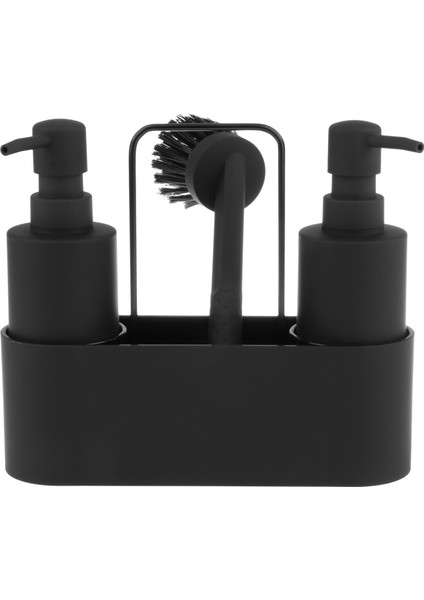Ev Mutfağı Için Fırça Şık Deterjanı Dispenseri ile Tezgah Yuvarlak (Yurt Dışından)