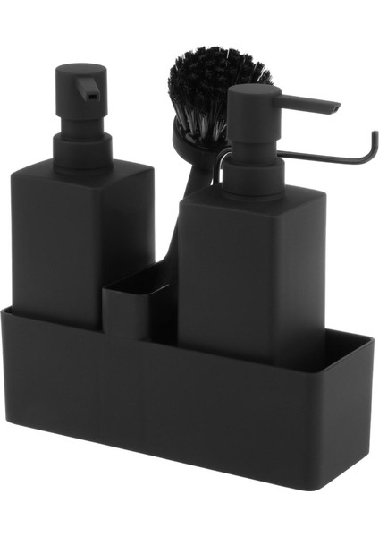 Evleri Için Fırça Şık Deterjanı Dispenseri ile Tezgah (Yurt Dışından)