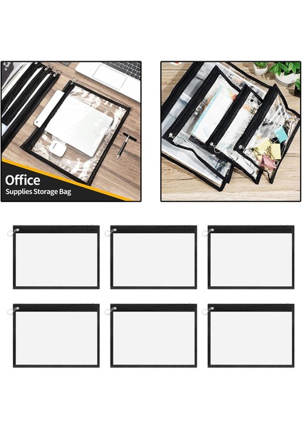 Temizle Fermuar Torbalar Çantası Kozmetik Ör Çantası Çantası 46CMX31CM (Yurt Dışından) fırsatları