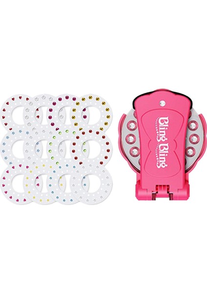 Moda Bling Saç Rhinestone Çanta Giysi Ş Ayakkabı Gö 11.5X9.5X8CM (Yurt Dışından)