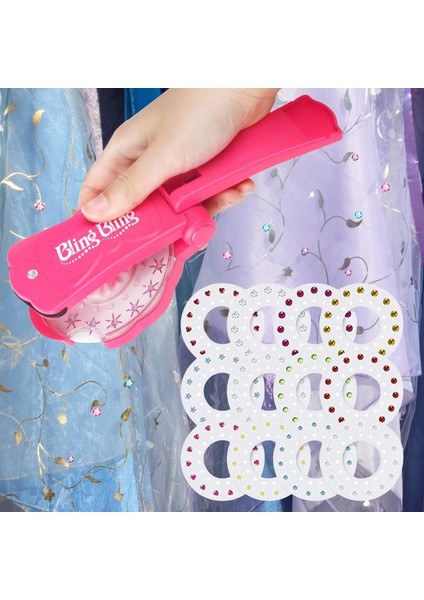 Moda Bling Saç Rhinestone Çanta Giysi Ş Ayakkabı Gö 11.5X9.5X8CM (Yurt Dışından)