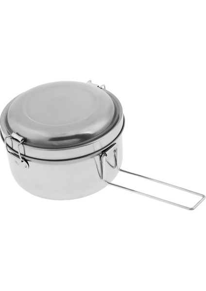 Şkinler Için Çift Katmanlı Paslanmaz Çelik Dostu Taşınabilir Gıda Taşıyıcı, 14CM (Yurt Dışından)