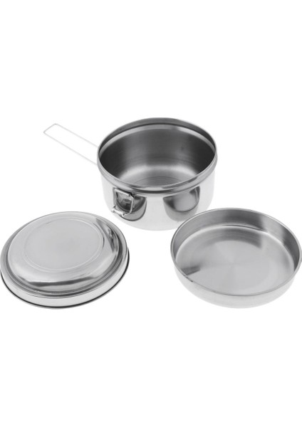 Şkinler Için Çift Katmanlı Paslanmaz Çelik Dostu Taşınabilir Gıda Taşıyıcı, 14CM (Yurt Dışından)