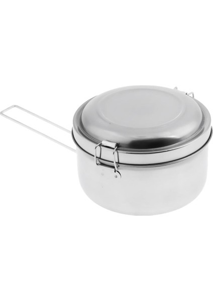 Şkinler Için Çift Katmanlı Paslanmaz Çelik Dostu Taşınabilir Gıda Taşıyıcı, 14CM (Yurt Dışından)
