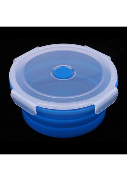 Taşınabilir Katlanabilir Kaseleri Yürüyüş, Kamp, Için 600ML Mavi (Yurt Dışından)