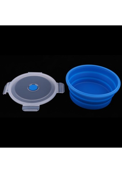 Taşınabilir Katlanabilir Kaseleri Yürüyüş, Kamp, Için 600ML Mavi (Yurt Dışından)