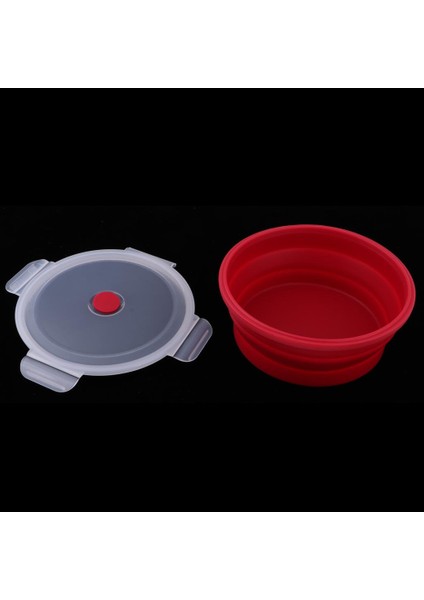 Kamp Kasesi Kapaklı 900ML Kırmızı (Yurt Dışından)
