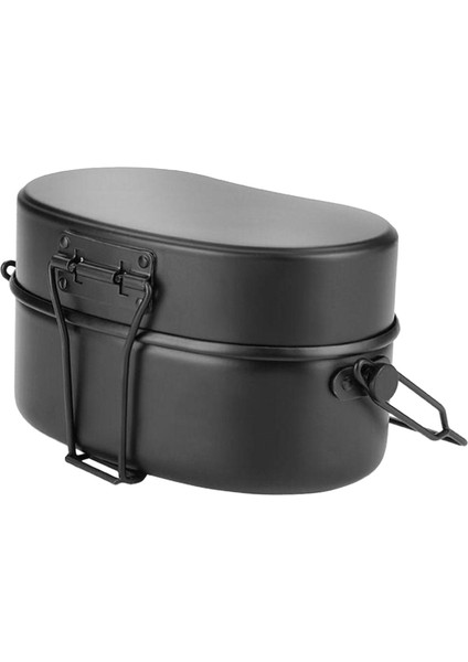 Öğle Ği Kutusu Alüminyum Retro Tasarım Ör Kutusu Bento Öğle Ği Kutusu (Yurt Dışından)