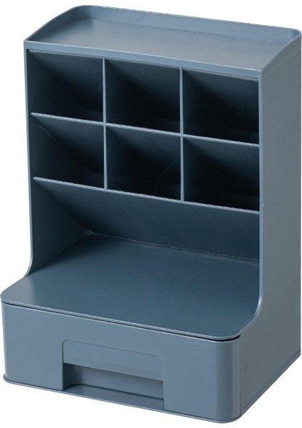 Kalemlik Fırçası Çekmeceli Masaüstü Hediyeler Için Mavi (Yurt Dışından) fiyatları