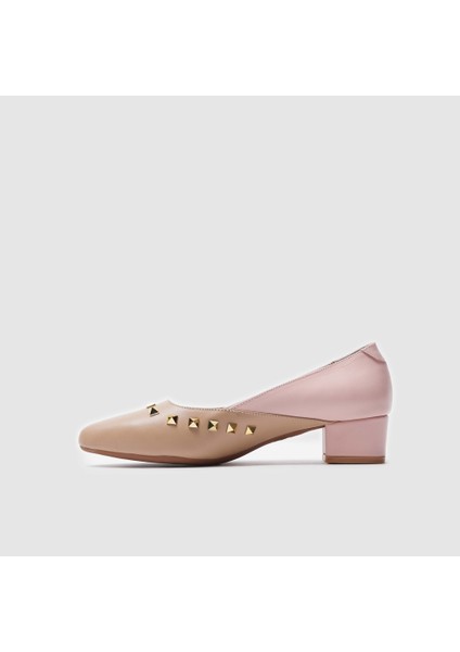 Kadın Topuklu Ayakkabı [060050], Nude - Pudra, 40 fiyatları