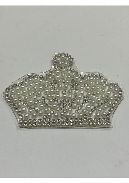 Taç Arma / Inci Boncuklu Arma / Ütü ile Yapışan / Ütü Transferli Yapıştırmalı Taç Arma fiyatları