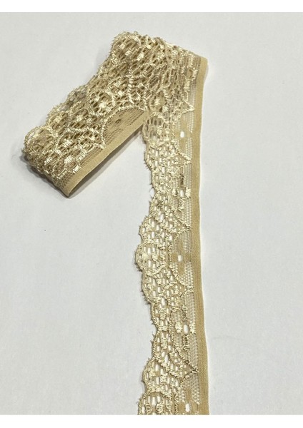 Likralı Dantel / Lastik Dantel / 3 Metre