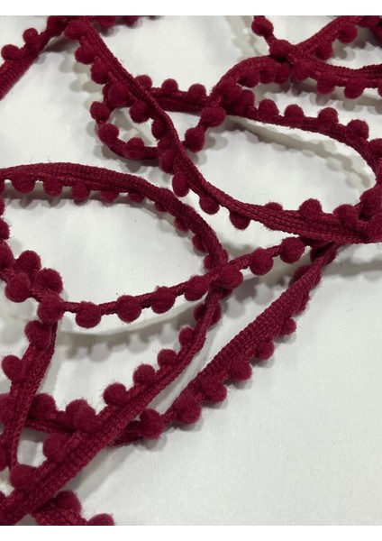 Şerit Ponpon / Mini Ponpon Şerit / 5 Metre