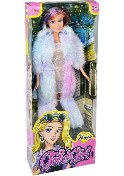 Barbie Kürklü Çizmeli Oyuncak Bebek