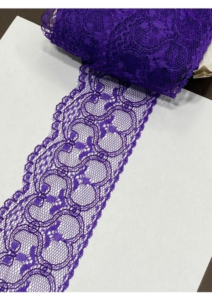 Dantel / Kolberli Dantel / 2 Metre Boyunda / 6 cm Eninde