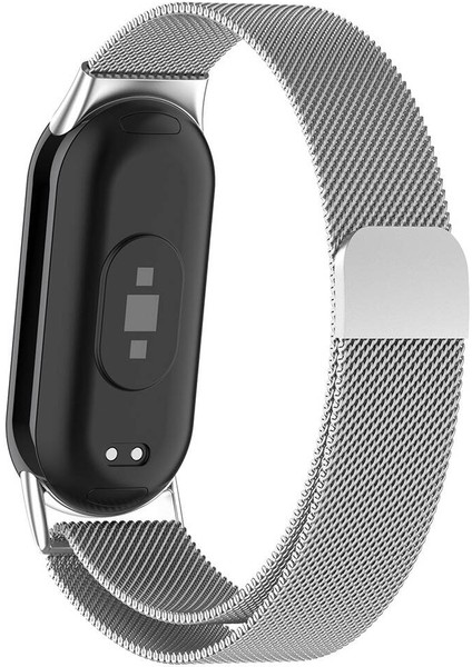 Xiaomi Smart Band 8 Ile Uyumlu Metal Tel-Örgü Işlemeli Kordon fiyatları