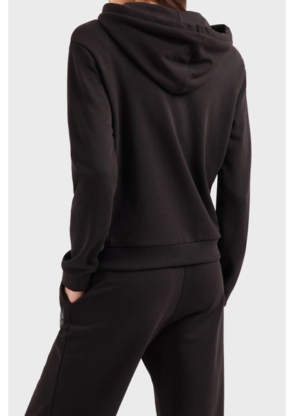 Pamuklu Regular Fit Kapüşonlu Fermuarlı Sweat Bayan Sweat XW000082 AF10172 UC001