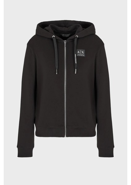 Pamuklu Regular Fit Kapüşonlu Fermuarlı Sweat Bayan Sweat XW000082 AF10172 UC001