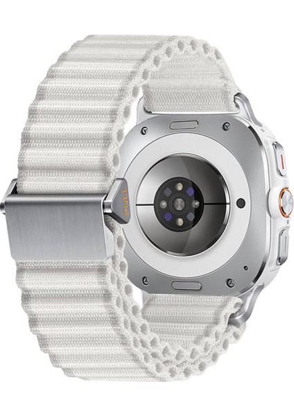 ​​samsung Galaxy Watch Ultra 47MM Metal Tokalı Ayarlanabilir Hasır Örgü Kordon KRD120