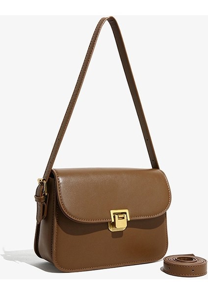 Kadınlar Için Üst Düzey Küçük Çanta 2024 Yeni Moda Moda Doku Niş Popüler Crossbody Çanta Kadın Tek Omuz Küçük Kare Çanta (Yurt Dışından)