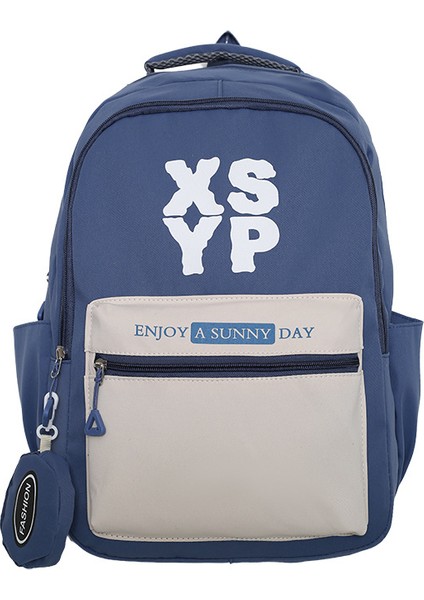 2024 Yeni Trendy Kore Kolej Tarzı Üniversite Öğrencisi Çok Yönlü Japon Lise Öğrencisi Kore Tarzı Sırt Çantası (Yurt Dışından)