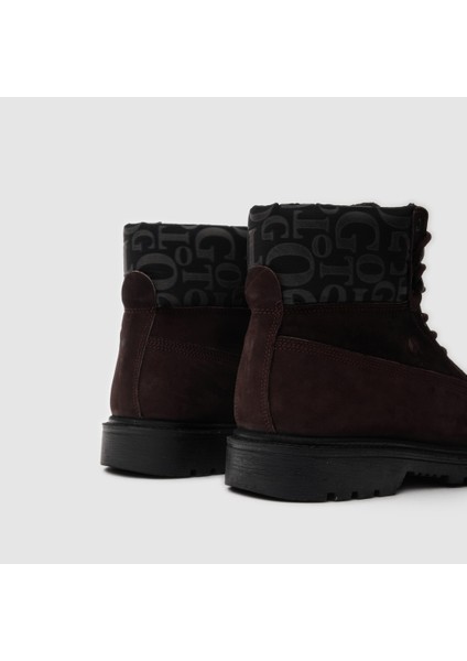 Erkek Casual Bot [052244], Kahve Nubuk, 40 indirimleri