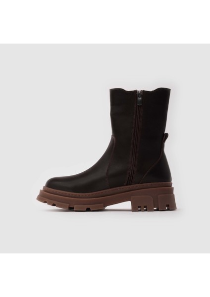 Kadın Chelsea Bot [060178], Kahve Deri - Kahve Leopar, 40 fiyatları