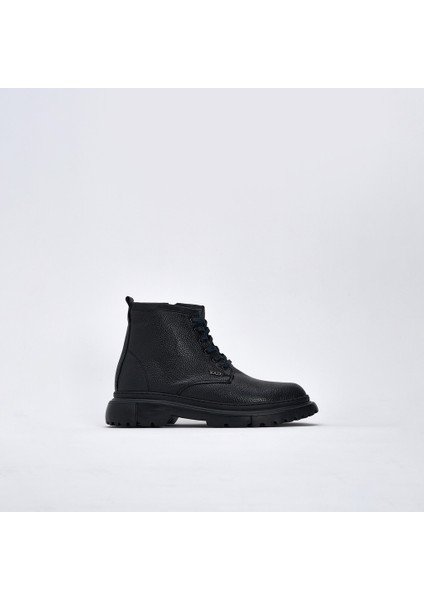 Erkek Klasik Casual Bot [052098], Siyah Antik, 44