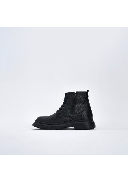 Erkek Klasik Casual Bot [052098], Siyah Antik, 44