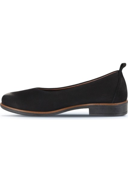 Siyah Nubuk Kadın Babet 01WD3800 01WD3800 modelleri