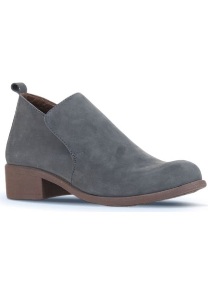 Gri Nubuk Kadın Topuklu Bot 01WD1803 01WD1803 fiyatları