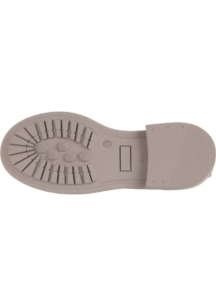 Gri Deri Kadın Loafer 01WZ4000 01WZ4000 indirimleri