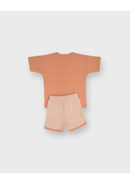 Çocuk Baskılı Tişört-Şort Takım modelleri