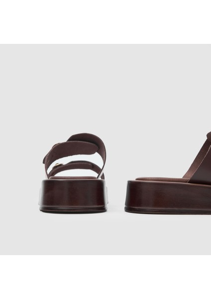 Kadın Comfort Terlik [060215], Koyu Kahve, 40