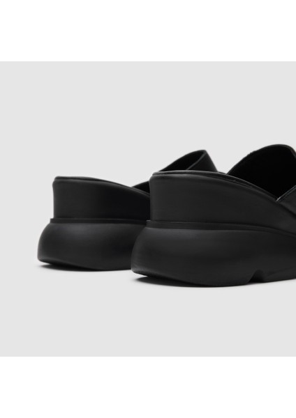 Kadın Dolgu Topuk Terlik [060224], Siyah, 36 indirimleri