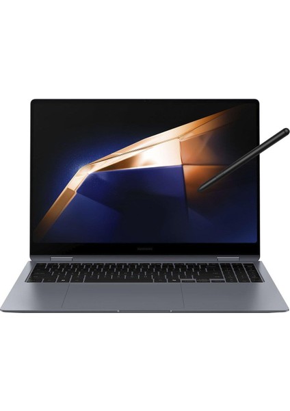 Galaxy Book4 Pro – 16" Amoled 5.18 Ma 120Hz Dokunmatik Gaming Laptop - Intel Core Ultra 7 155H - Intel Arc - 16GB LPDDR5X Ram - 1tb Pcle 4 SSD - Win 11 Home - Ay Taşı Grisi