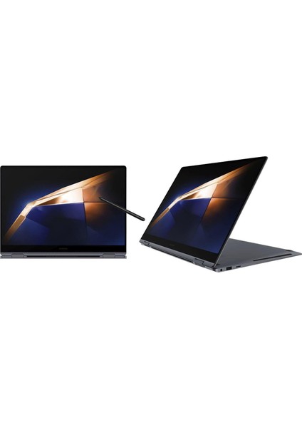 Galaxy Book4 Pro – 16" Amoled 5.18 Ma 120Hz Dokunmatik Gaming Laptop - Intel Core Ultra 7 155H - Intel Arc - 16GB LPDDR5X Ram - 1tb Pcle 4 SSD - Win 11 Home - Ay Taşı Grisi