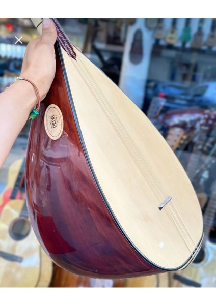 Uzun Sap Tam Profesyonel Ardıç Bağlama 41.5 Tekne Jak Girişli