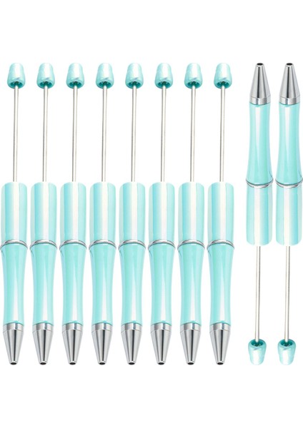 10X Boncuklu Kalem Rollerball Kalem Ofis Malzemeleri Okul Öğrencileri Için Yaratıcı Açık Mavi (Yurt Dışından) indirimleri